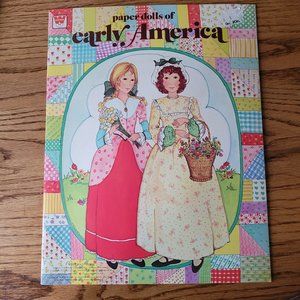 Vintage Paper Dolls of Early America by Whitman